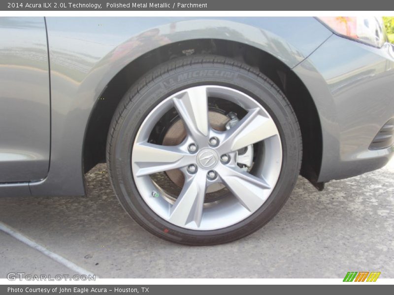 Polished Metal Metallic / Parchment 2014 Acura ILX 2.0L Technology