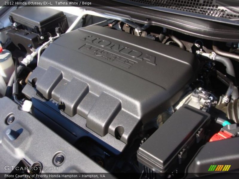 Taffeta White / Beige 2012 Honda Odyssey EX-L