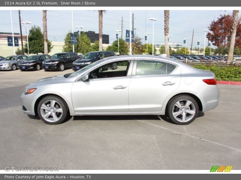 Silver Moon / Ebony 2014 Acura ILX 2.0L Premium