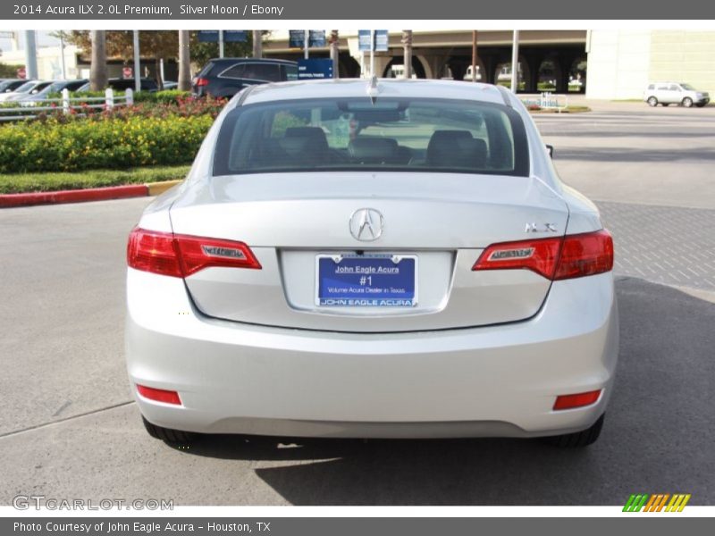 Silver Moon / Ebony 2014 Acura ILX 2.0L Premium