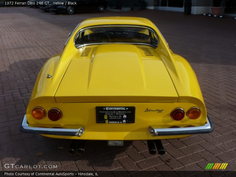 Yellow / Black 1972 Ferrari Dino 246 GT