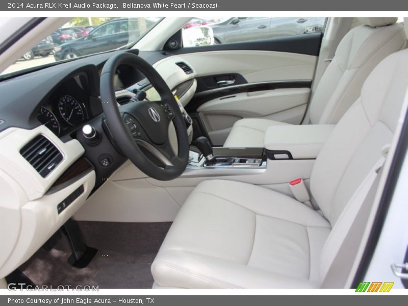Front Seat of 2014 RLX Krell Audio Package
