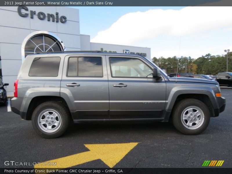 Mineral Gray Metallic / Dark Slate Gray 2013 Jeep Patriot Sport
