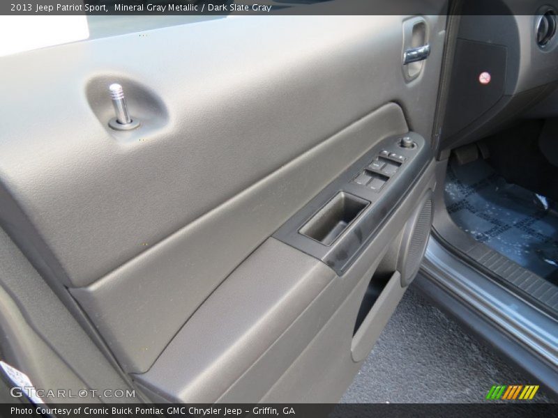 Mineral Gray Metallic / Dark Slate Gray 2013 Jeep Patriot Sport