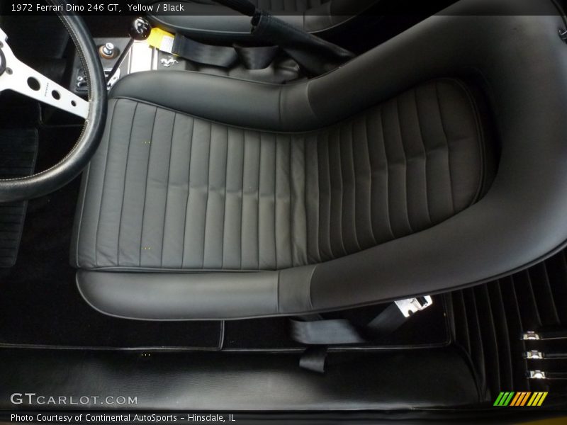 Front Seat of 1972 Dino 246 GT