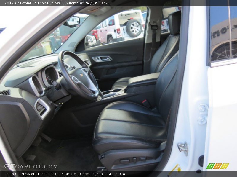 Summit White / Jet Black 2012 Chevrolet Equinox LTZ AWD
