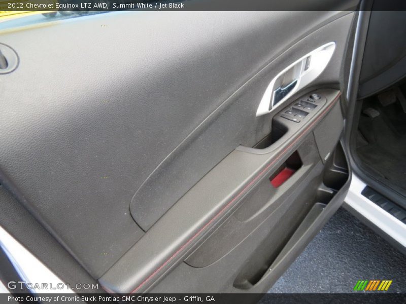 Summit White / Jet Black 2012 Chevrolet Equinox LTZ AWD