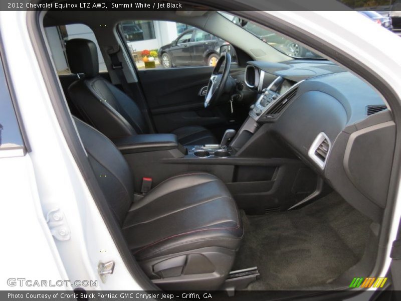Summit White / Jet Black 2012 Chevrolet Equinox LTZ AWD