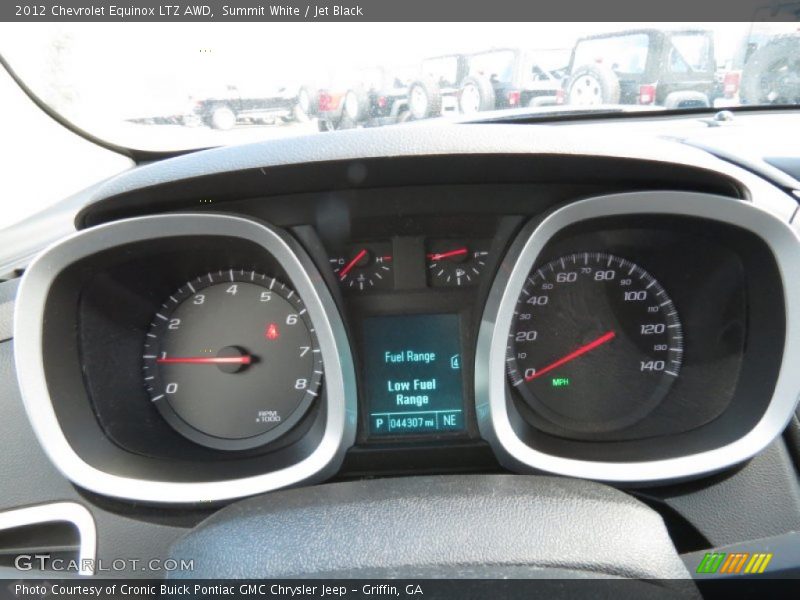 Summit White / Jet Black 2012 Chevrolet Equinox LTZ AWD