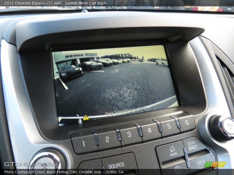 Summit White / Jet Black 2012 Chevrolet Equinox LTZ AWD