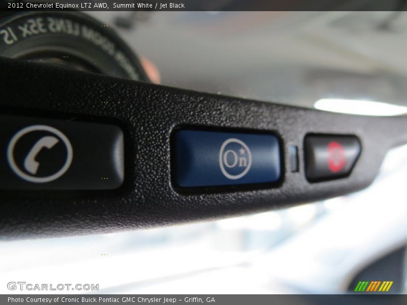Summit White / Jet Black 2012 Chevrolet Equinox LTZ AWD