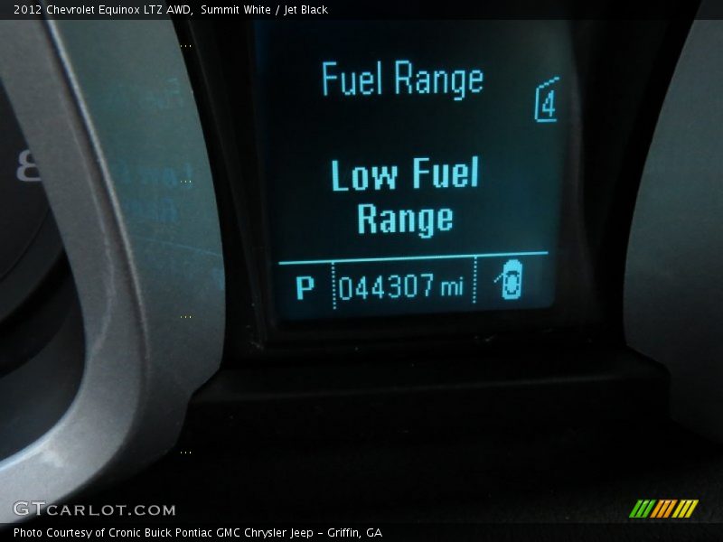 Summit White / Jet Black 2012 Chevrolet Equinox LTZ AWD