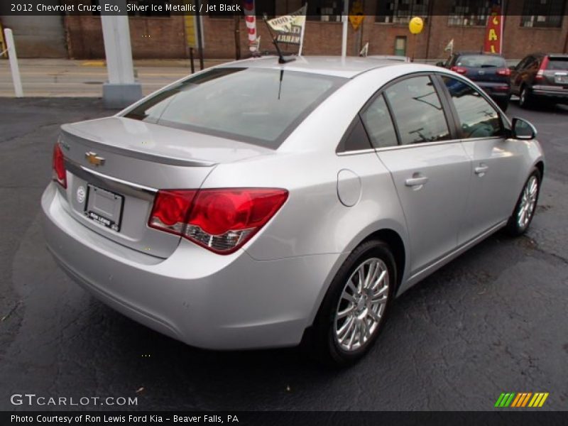 Silver Ice Metallic / Jet Black 2012 Chevrolet Cruze Eco