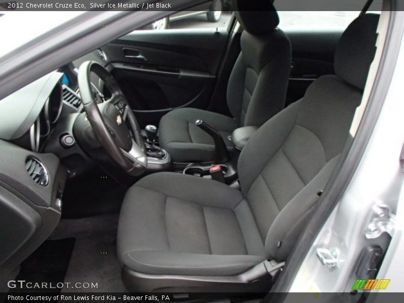 Silver Ice Metallic / Jet Black 2012 Chevrolet Cruze Eco