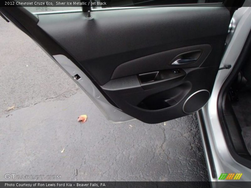 Silver Ice Metallic / Jet Black 2012 Chevrolet Cruze Eco