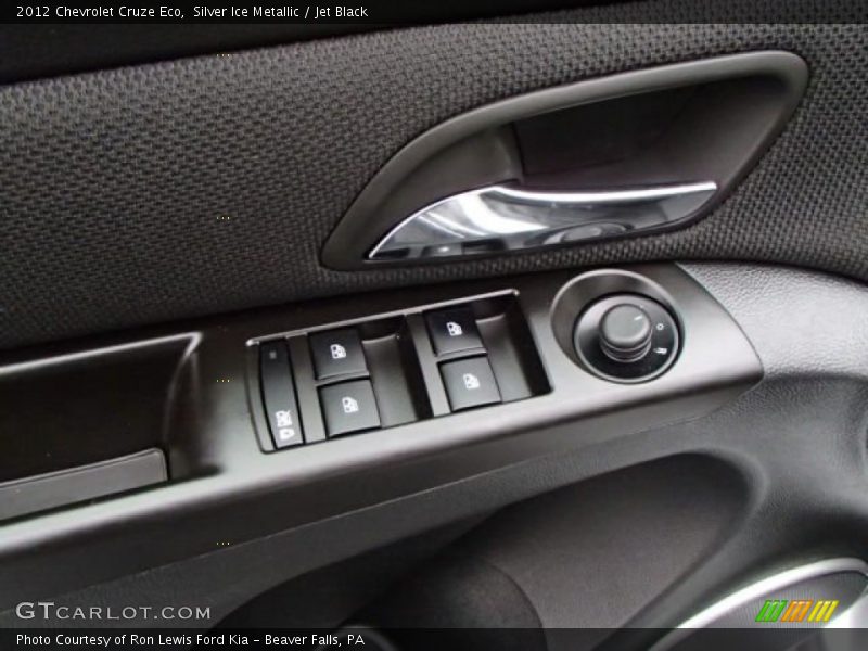 Silver Ice Metallic / Jet Black 2012 Chevrolet Cruze Eco