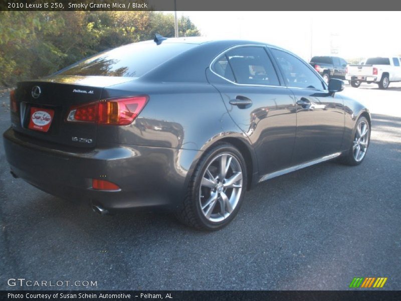 Smoky Granite Mica / Black 2010 Lexus IS 250