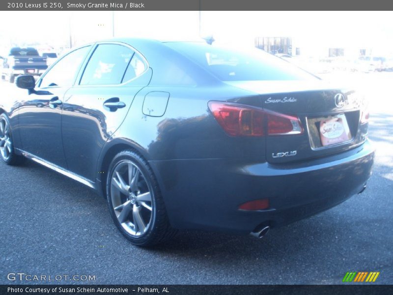 Smoky Granite Mica / Black 2010 Lexus IS 250