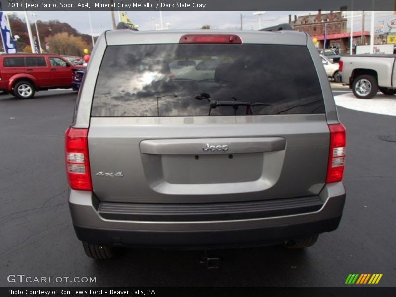 Mineral Gray Metallic / Dark Slate Gray 2013 Jeep Patriot Sport 4x4