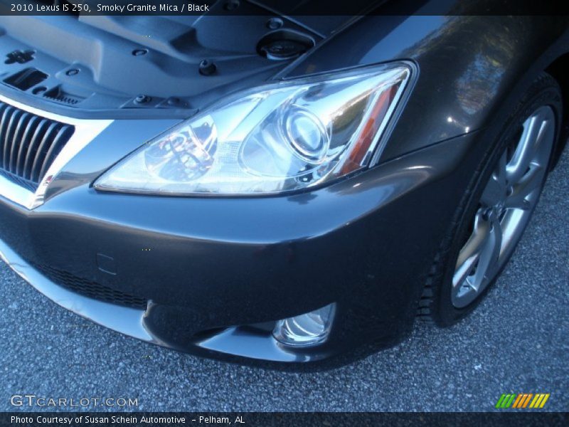 Smoky Granite Mica / Black 2010 Lexus IS 250