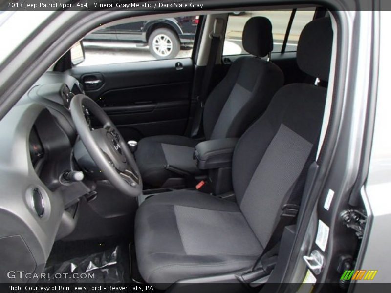 Mineral Gray Metallic / Dark Slate Gray 2013 Jeep Patriot Sport 4x4