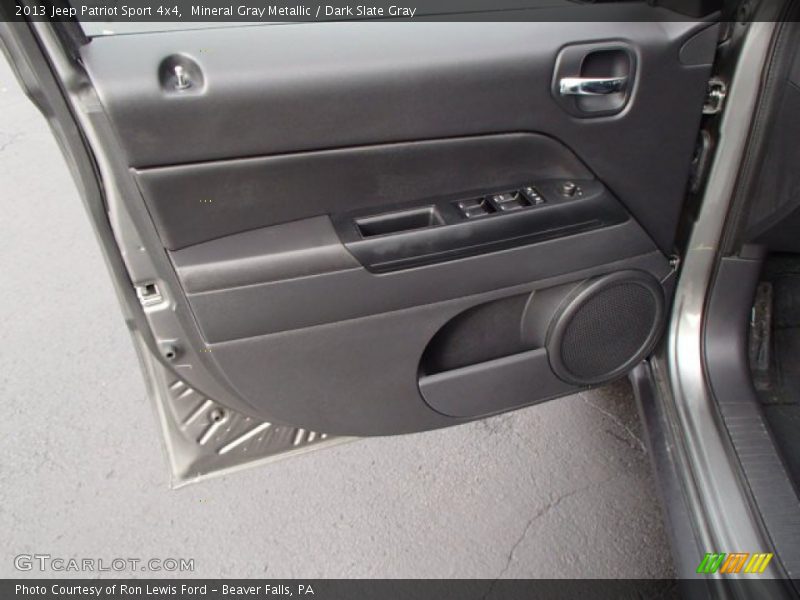 Mineral Gray Metallic / Dark Slate Gray 2013 Jeep Patriot Sport 4x4