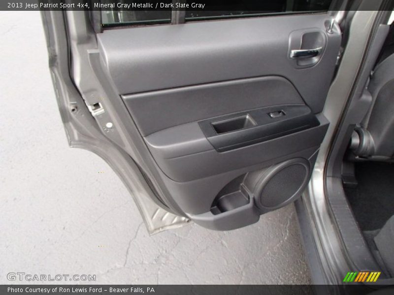 Mineral Gray Metallic / Dark Slate Gray 2013 Jeep Patriot Sport 4x4