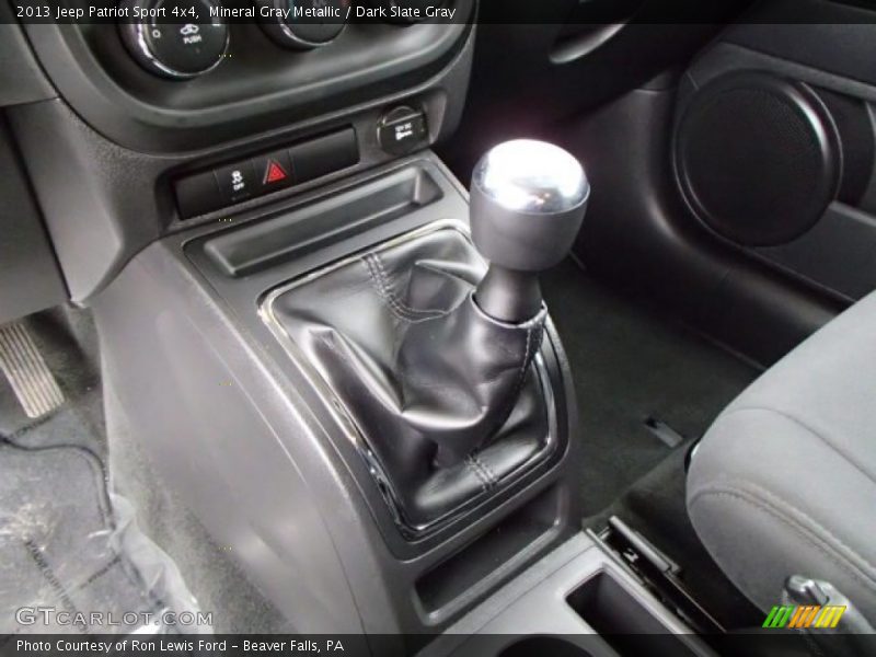 Mineral Gray Metallic / Dark Slate Gray 2013 Jeep Patriot Sport 4x4