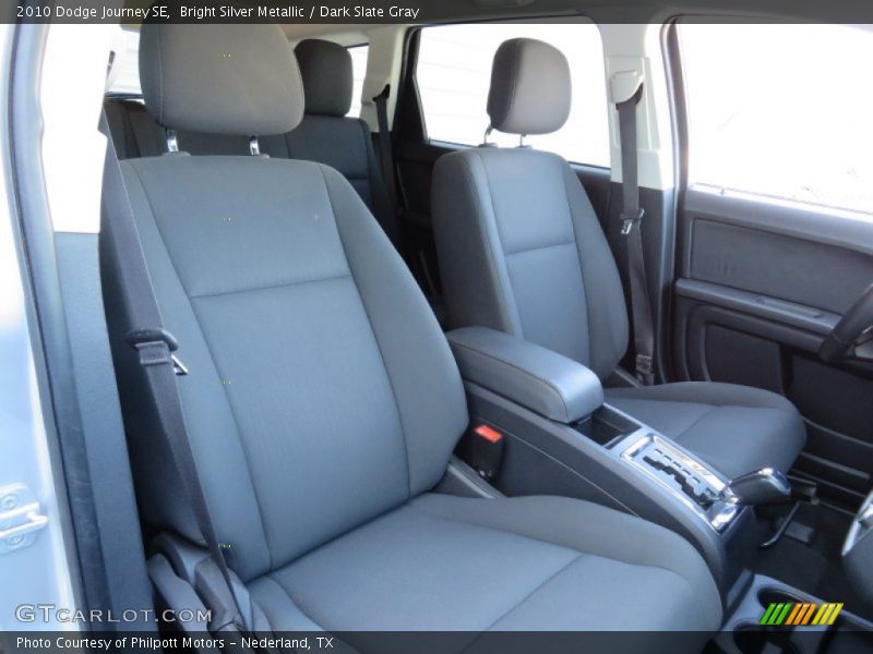 Bright Silver Metallic / Dark Slate Gray 2010 Dodge Journey SE
