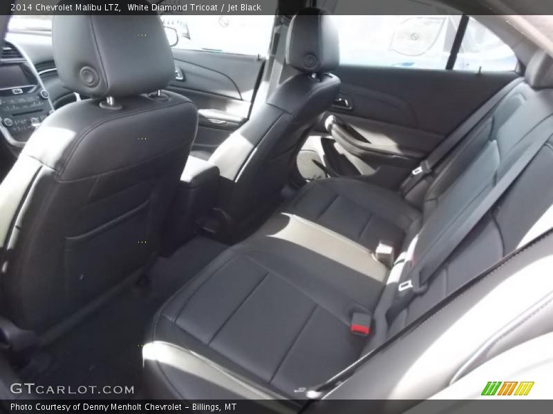 White Diamond Tricoat / Jet Black 2014 Chevrolet Malibu LTZ