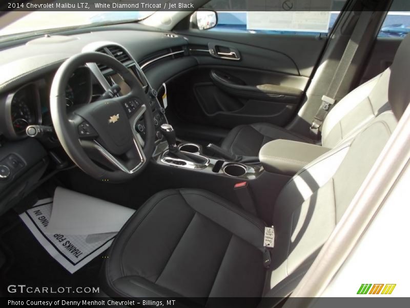 White Diamond Tricoat / Jet Black 2014 Chevrolet Malibu LTZ