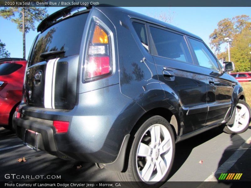 Denim Blue / Black Soul Logo Cloth 2010 Kia Soul !