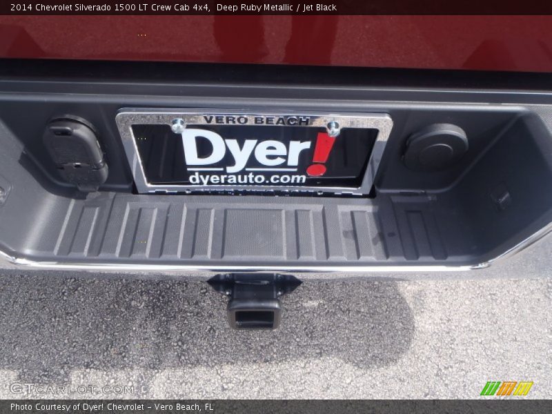 Deep Ruby Metallic / Jet Black 2014 Chevrolet Silverado 1500 LT Crew Cab 4x4