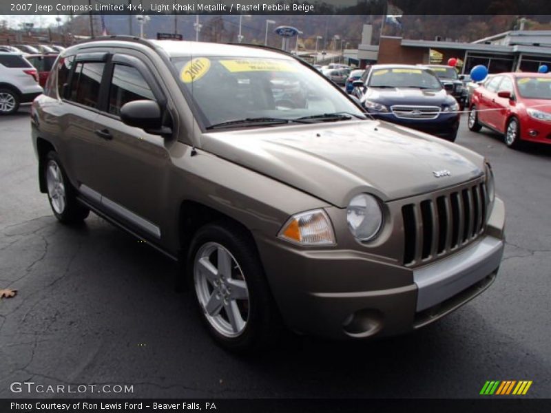 Light Khaki Metallic / Pastel Pebble Beige 2007 Jeep Compass Limited 4x4