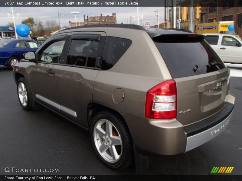 Light Khaki Metallic / Pastel Pebble Beige 2007 Jeep Compass Limited 4x4