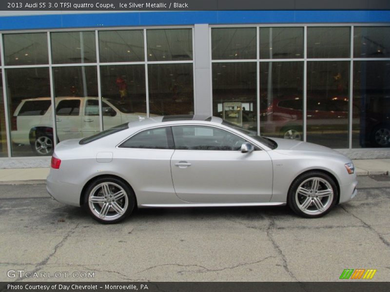 Ice Silver Metallic / Black 2013 Audi S5 3.0 TFSI quattro Coupe