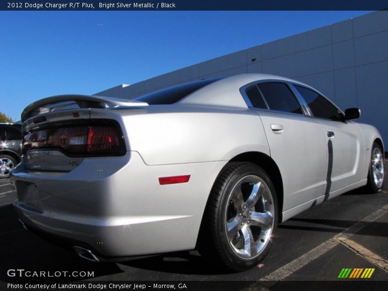 Bright Silver Metallic / Black 2012 Dodge Charger R/T Plus