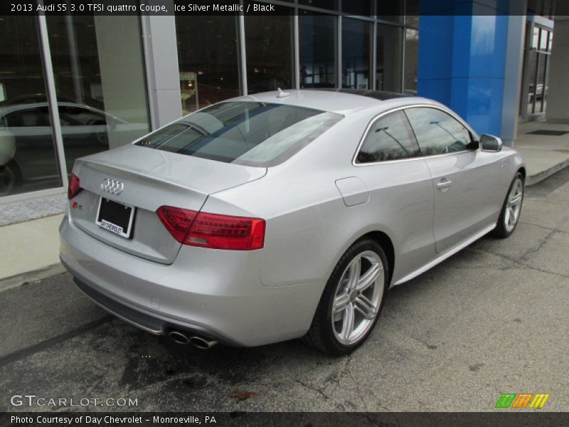 Ice Silver Metallic / Black 2013 Audi S5 3.0 TFSI quattro Coupe