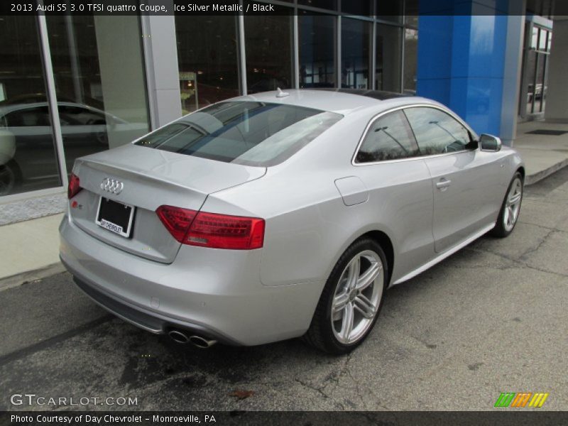 Ice Silver Metallic / Black 2013 Audi S5 3.0 TFSI quattro Coupe