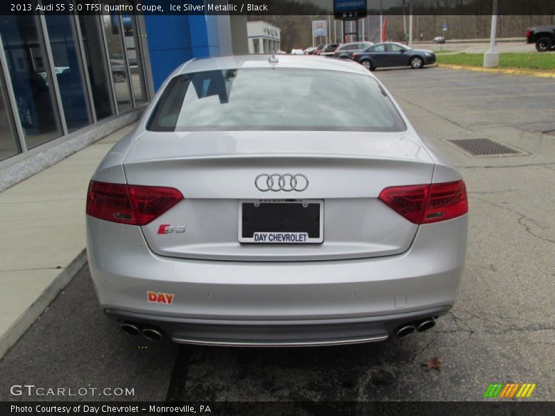 Ice Silver Metallic / Black 2013 Audi S5 3.0 TFSI quattro Coupe