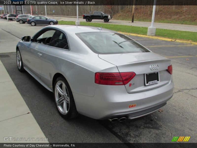 Ice Silver Metallic / Black 2013 Audi S5 3.0 TFSI quattro Coupe
