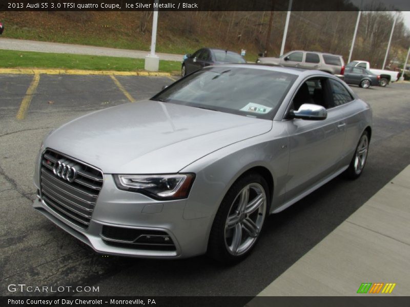 Ice Silver Metallic / Black 2013 Audi S5 3.0 TFSI quattro Coupe