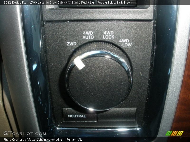 Flame Red / Light Pebble Beige/Bark Brown 2012 Dodge Ram 1500 Laramie Crew Cab 4x4