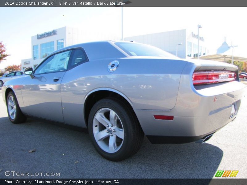 Billet Silver Metallic / Dark Slate Gray 2014 Dodge Challenger SXT