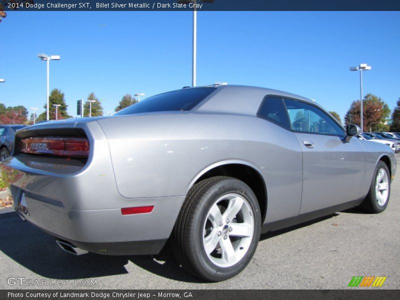 Billet Silver Metallic / Dark Slate Gray 2014 Dodge Challenger SXT