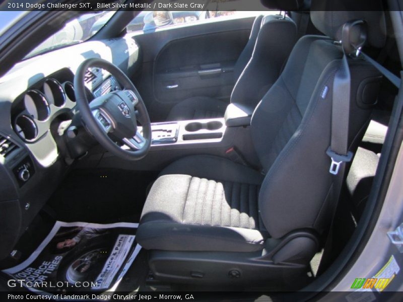 Billet Silver Metallic / Dark Slate Gray 2014 Dodge Challenger SXT