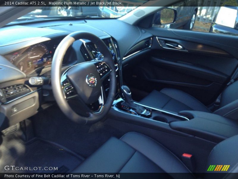 Majestic Plum Metallic / Jet Black/Jet Black 2014 Cadillac ATS 2.5L