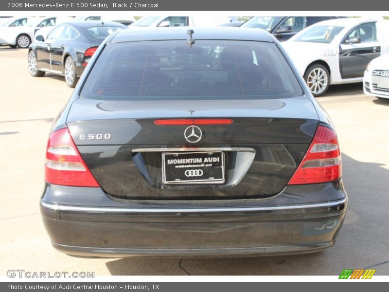 Black / Charcoal 2006 Mercedes-Benz E 500 Sedan