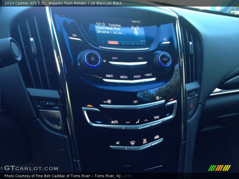 Majestic Plum Metallic / Jet Black/Jet Black 2014 Cadillac ATS 2.5L