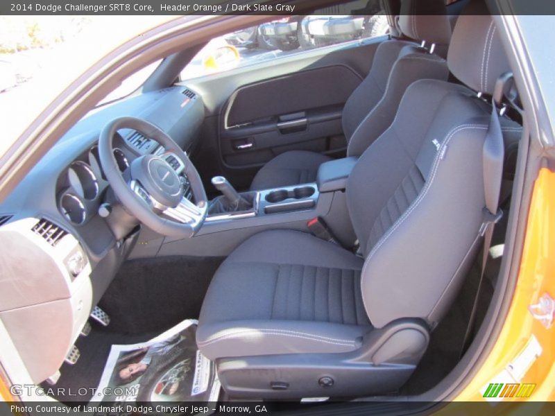  2014 Challenger SRT8 Core Dark Slate Gray Interior